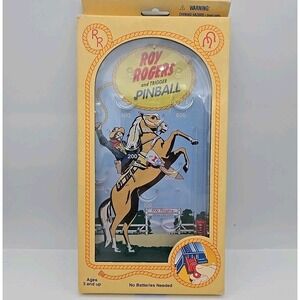 Roy Rogers & Trigger Old Fashion Pinball Tin Graphics MIB Ages 3+